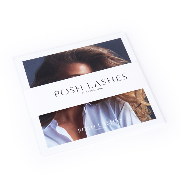 POSH LASHES INFORMATION CARD: “CARING OF EYELASH EXTENSION”